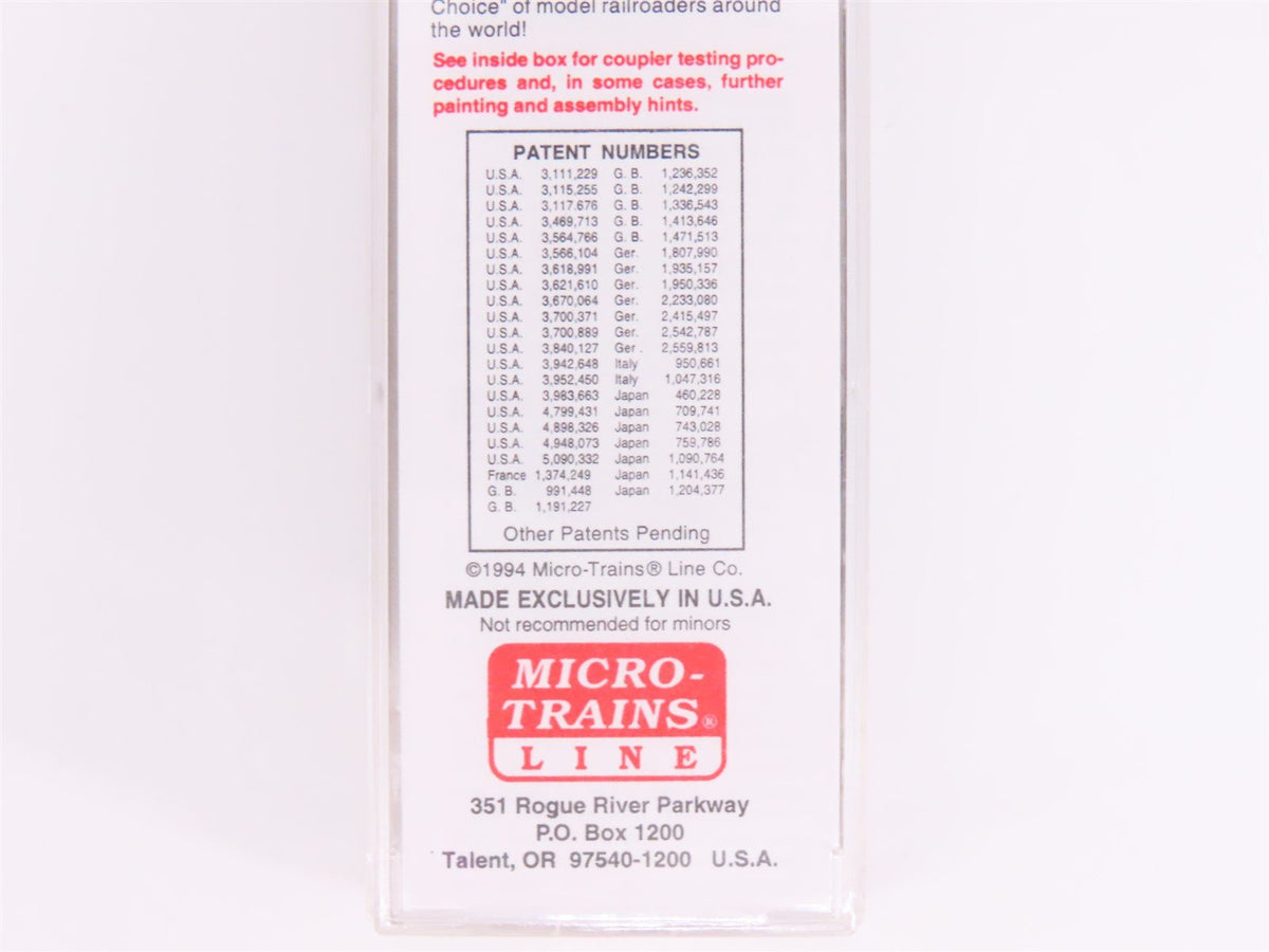 N Scale Micro-Trains MTL 29030 NP Northern Pacific Automobile 40&#39; Box Car #8006