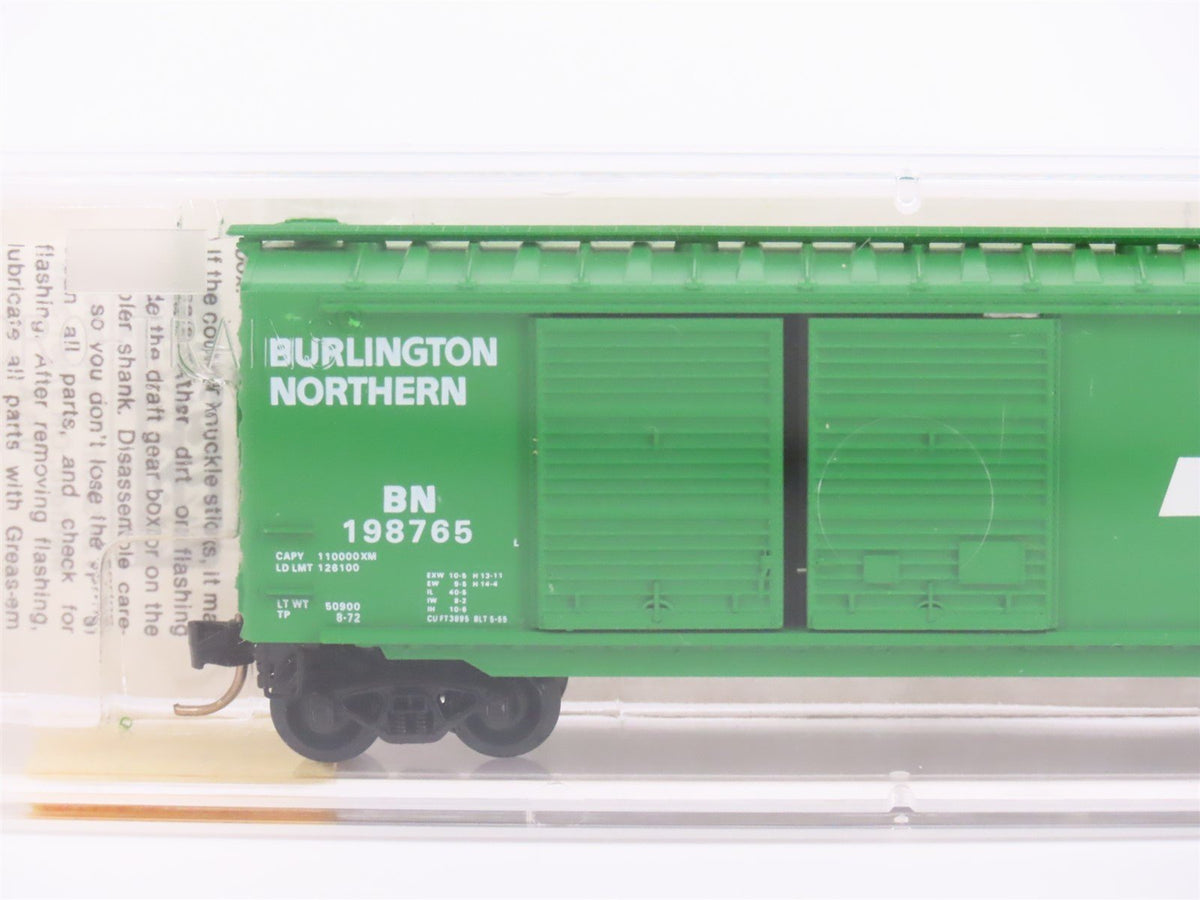 N Scale Micro-Trains MTL 23080 BN Burlington Northern 40&#39; Box Car #198765