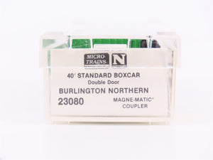 N Scale Micro-Trains MTL 23080 BN Burlington Northern 40' Box Car #198765