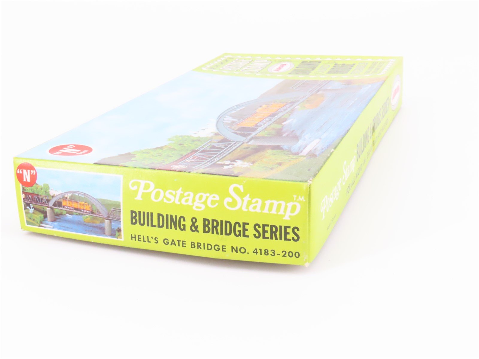 N 1/160 Scale Aurora Postage Stamp Kit #4183-200 Hell's Gate Bridge