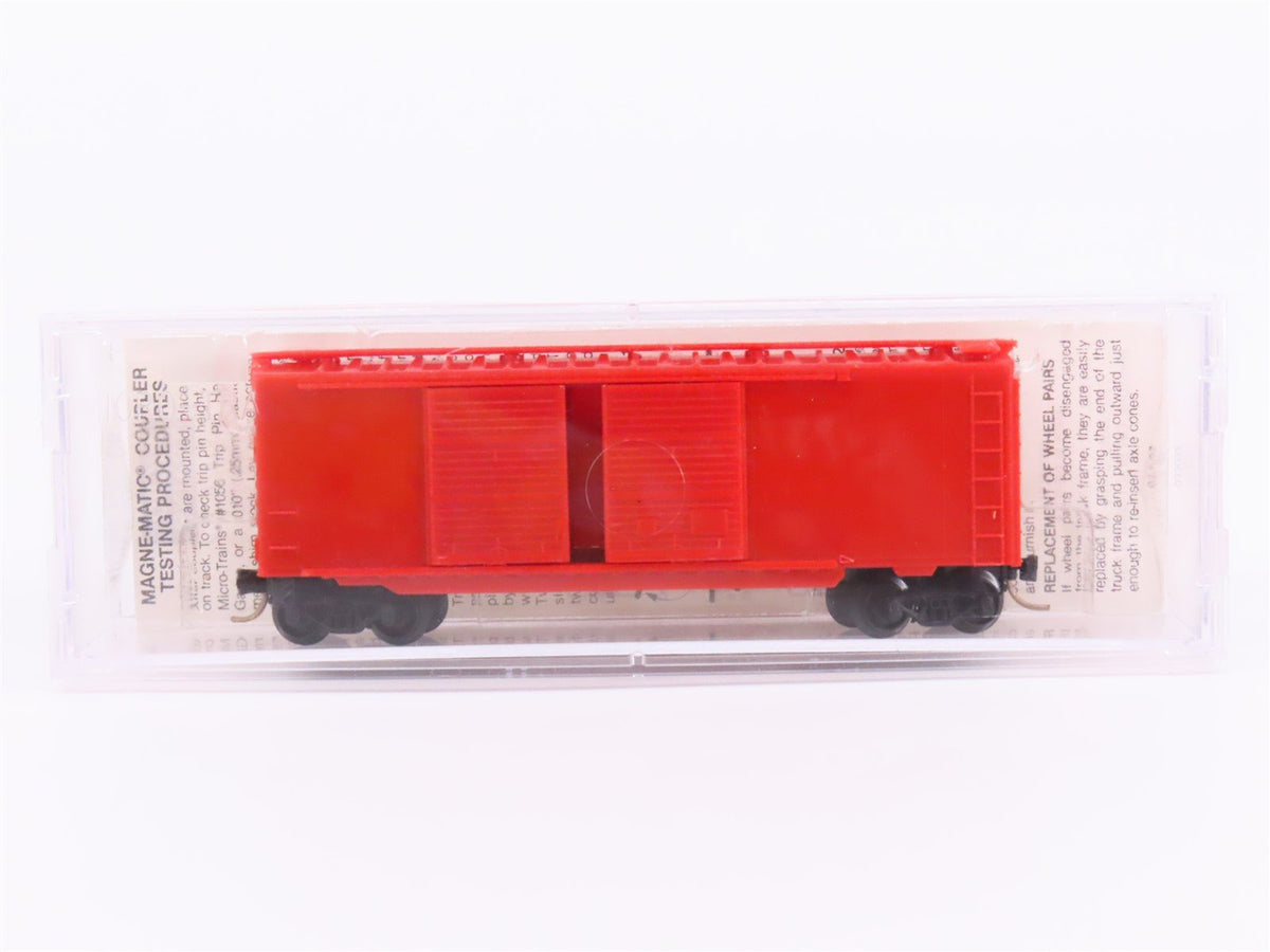 N Scale Micro-Trains MTL Undecorated 40&#39; Double Door Box Car