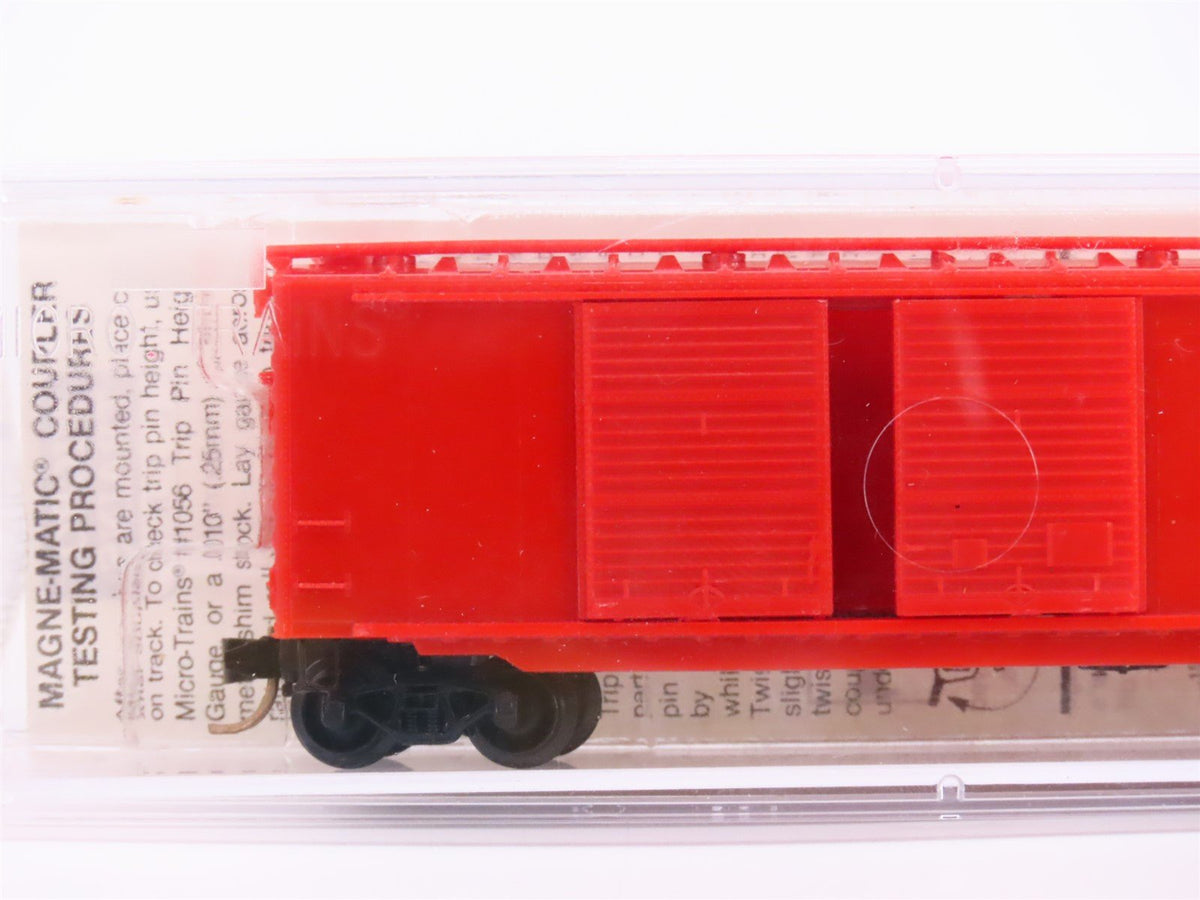 N Scale Micro-Trains MTL Undecorated 40&#39; Double Door Box Car