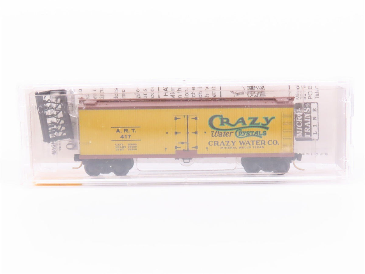 N Scale Micro-Trains MTL 49230 ART Crazy Water Crystals 40&#39; Wood Reefer #417