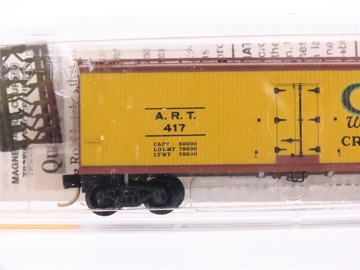 N Scale Micro-Trains MTL 49230 ART Crazy Water Crystals 40&#39; Wood Reefer #417