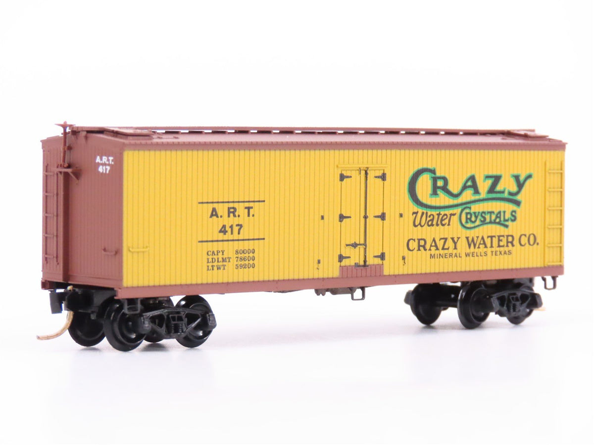 N Scale Micro-Trains MTL 49230 ART Crazy Water Crystals 40&#39; Wood Reefer #417