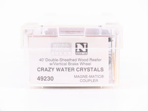 N Scale Micro-Trains MTL 49230 ART Crazy Water Crystals 40' Wood Reefer #417