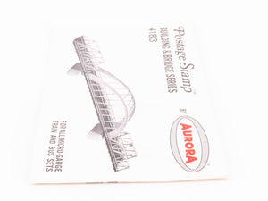 N 1/160 Scale Aurora Postage Stamp Kit #4183-200 Hell's Gate Bridge