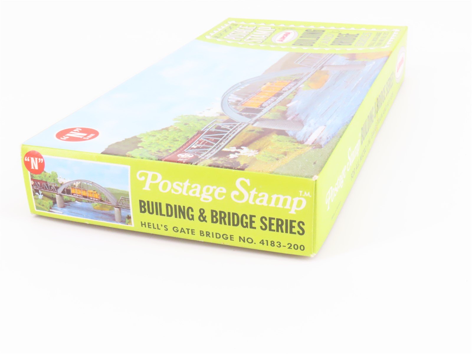 N 1/160 Scale Aurora Postage Stamp Kit #4183-200 Hell's Gate Bridge