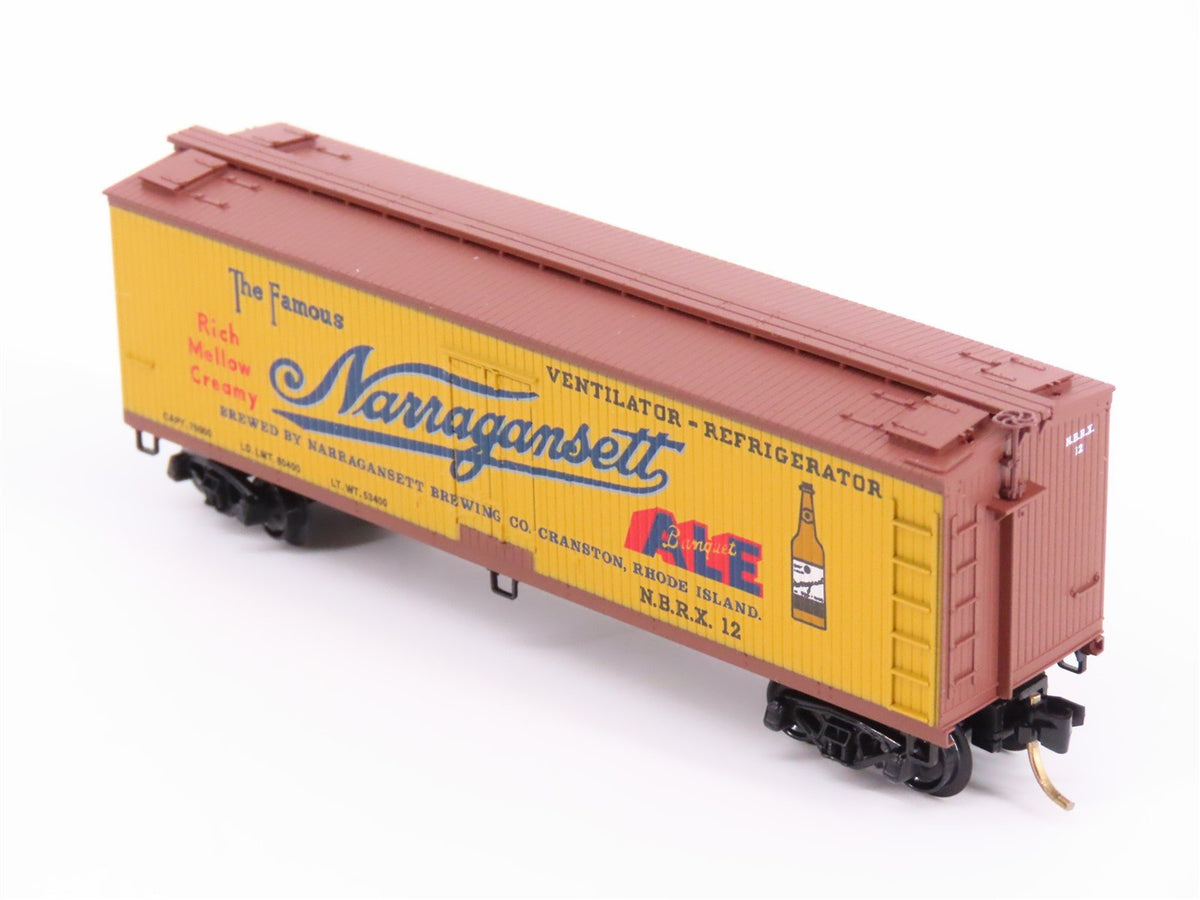 N Scale Micro-Trains MTL 49220 NBRX Narragansett Ale 40&#39; Wood Reefer #12