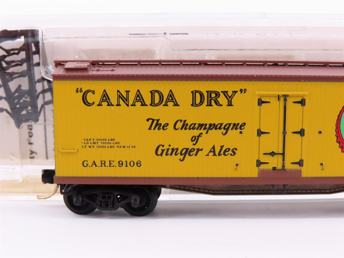 N Scale Micro-Trains MTL 49190 GARE Canada Dry Ginger Ale 40&#39; Wood Reefer #9106