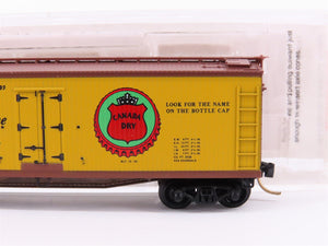 N Scale Micro-Trains MTL 49190 GARE Canada Dry Ginger Ale 40' Wood Reefer #9106