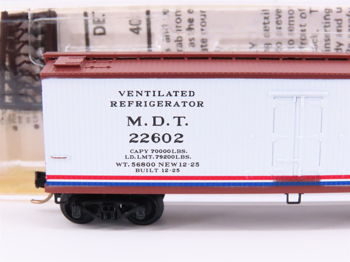 N Scale Micro-Trains MTL 49140 NYC MDT Merchants Despatch 40&#39; Wood Reefer #22602