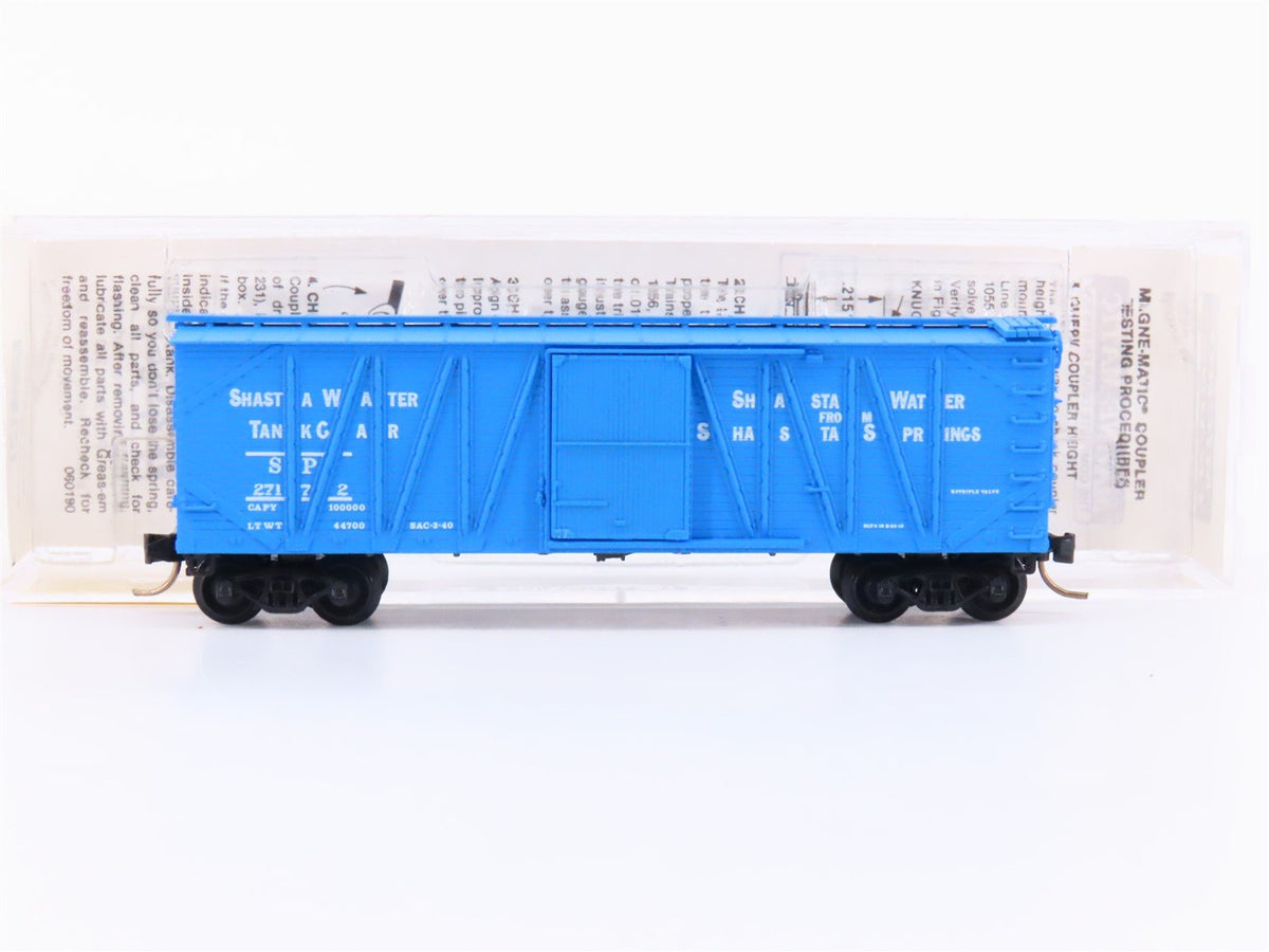 N Scale Micro-Trains MTL 28140 SP Shasta Water Tank 40&#39; Box Car #27172