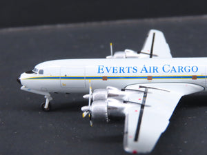 1:400 Gemini Jets GJVTS1151 Die-Cast Everts Air Douglas DC6 Airliner N100CE