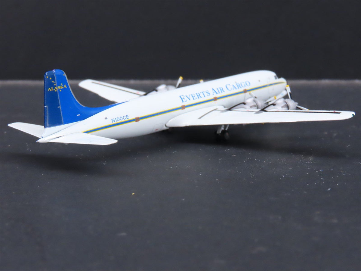 1:400 Gemini Jets GJVTS1151 Die-Cast Everts Air Douglas DC6 Airliner N100CE