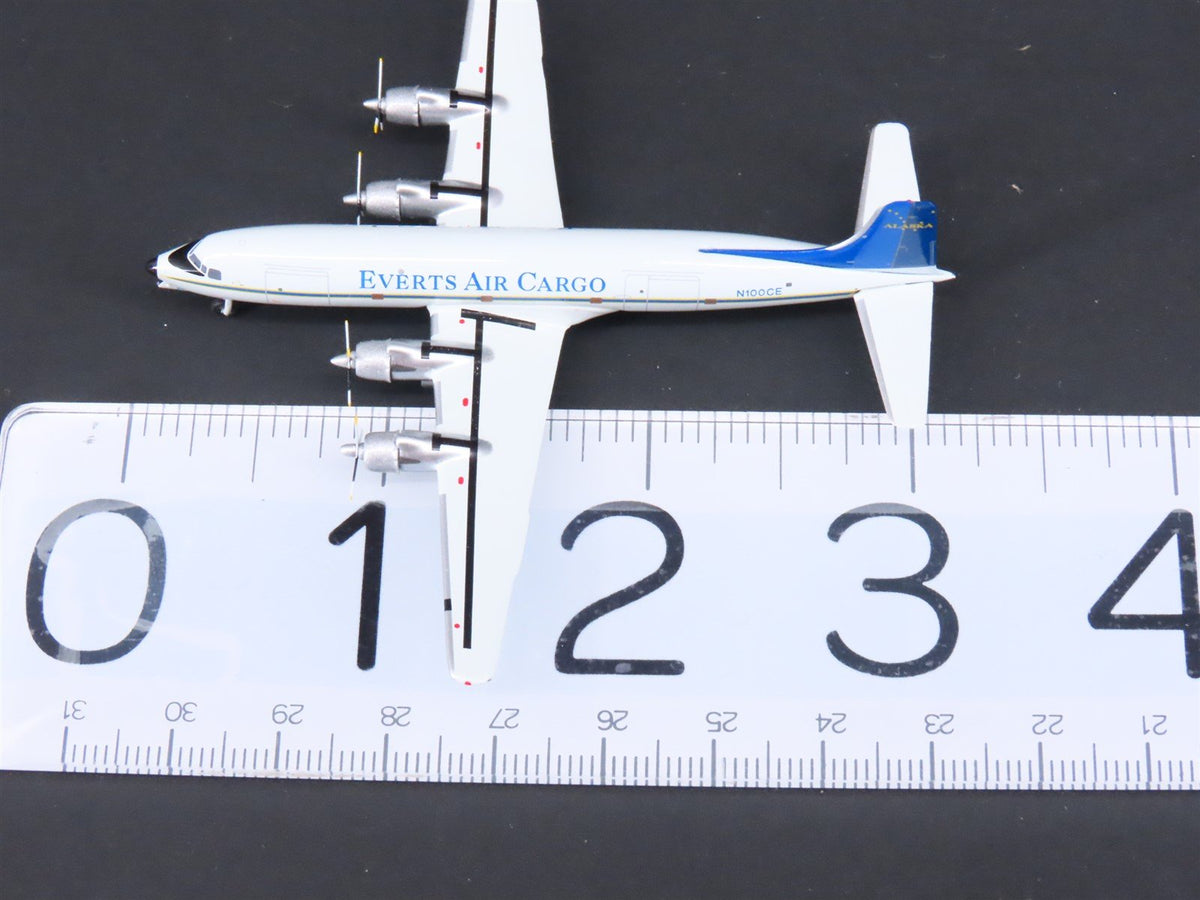 1:400 Gemini Jets GJVTS1151 Die-Cast Everts Air Douglas DC6 Airliner N100CE