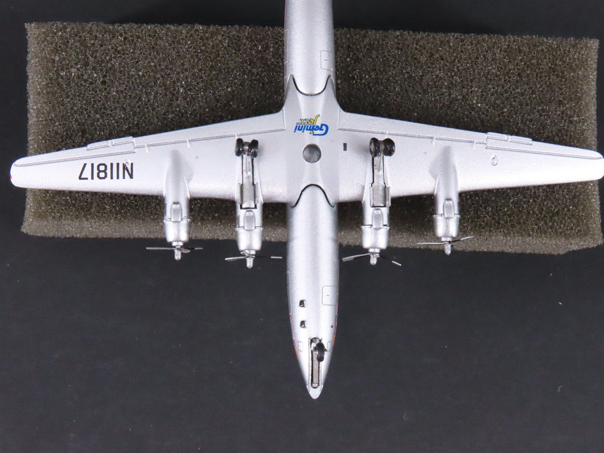 1:400 Scale Gemini Jets GJASA974 Die-Cast Fly Alaska Airlines Douglas DC6 N11817