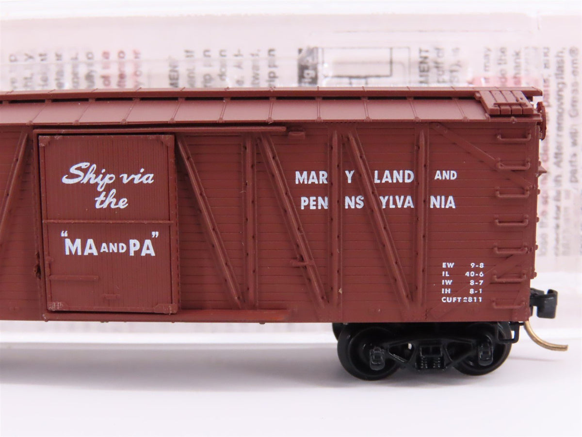 N Micro-Trains MTL 28020 M&amp;PA Maryland &amp; Pennsylvania Ma &amp; Pa 40&#39; Box Car #1157