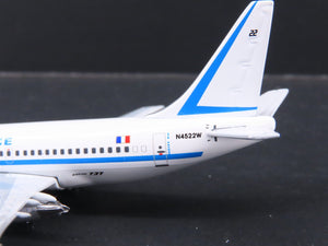 1:400 Scale SMA Die-Cast Air France Boeing B737-247 Airliner N4522W