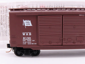 N Scale Micro-Trains MTL 23130 WAB Wabash 40' Double Doors Box Car #8130