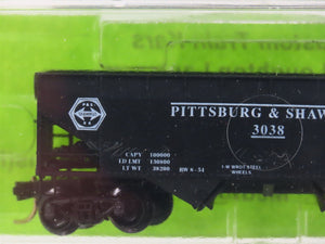 N Scale MTL Al's Kustom Train Kars PRR/P&S/M Railroad 2-Bay Hopper 3-Pack Sealed