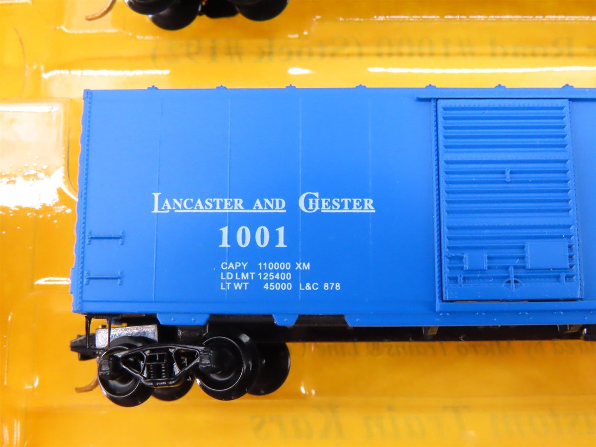 N Scale MTL Al&#39;s Kustom Train Kars L&amp;C Spring Maid Line 40&#39; Box Car 3-Pack