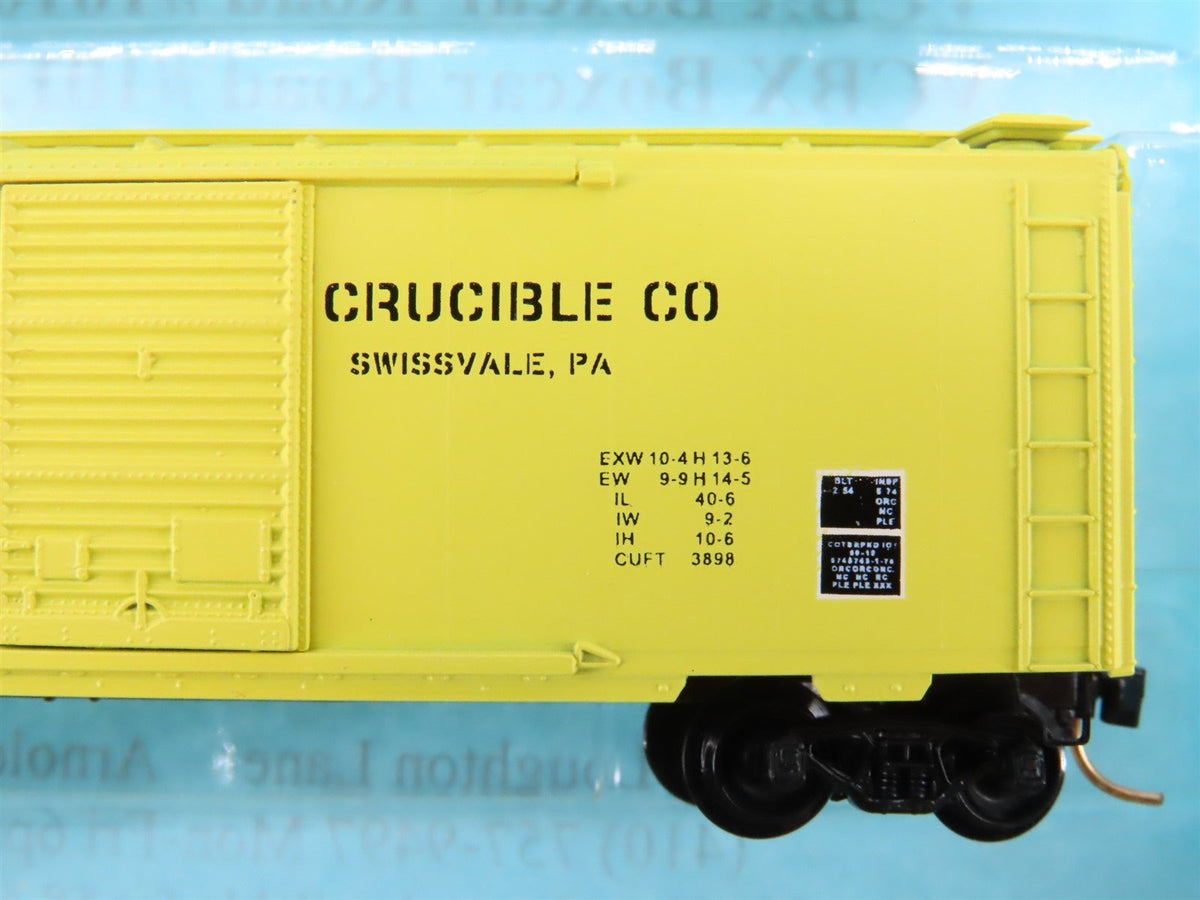 N Scale MTL Al&#39;s Kustom Train Kars VCBX Vesuvius Crucible Co 40&#39; Box Car 3-Pack