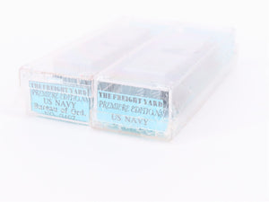 N Scale MTL The Freight Yard Premiere Editions USN US Navy Box Car 2-Pack Sealed