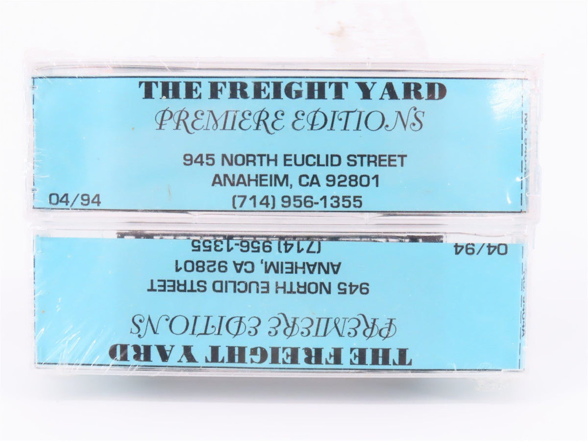 N MTL The Freight Yard Premiere Editions ATSF Santa Fe Box Car 2-Pack Sealed