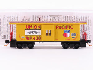 N Scale Micro-Trains MTL 13000060 UP WP Union Pacific Bay Window Caboose #438