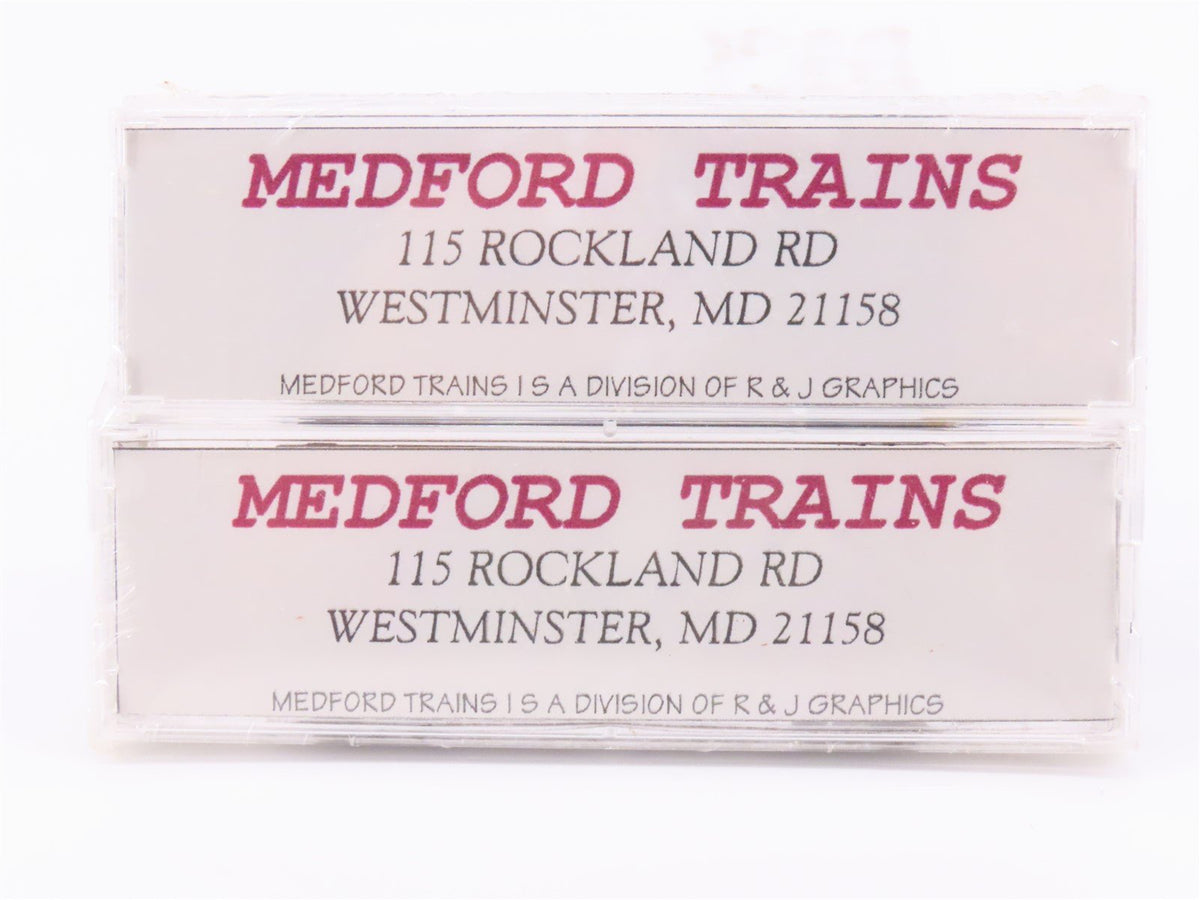 N Scale MTL Medford Trains EJ&amp;E/C&amp;EI Single Door Box Car 2-Pack Sealed