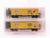 N Micro-Trains MTL NSC FITZ Root Beer 40' Steel Side Ice Reefer 2-Pack Sealed