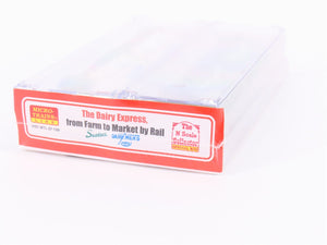 N Scale Micro-Trains MTL NSC 07-129 NX The Dairy Express Flat Car 2-Pack Sealed