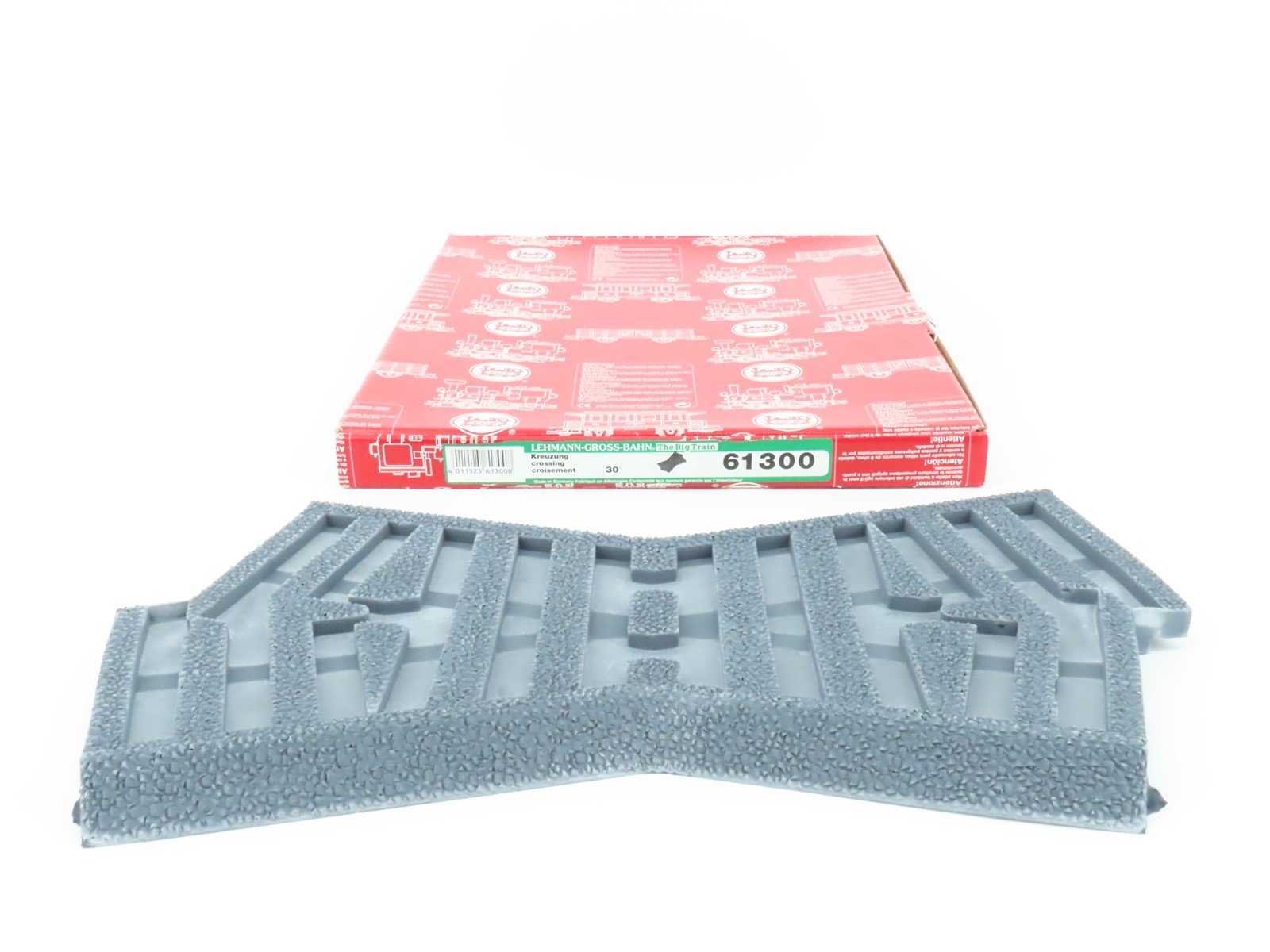 G Scale LGB 61300 30 Degree Crossing Rubber Roadbed