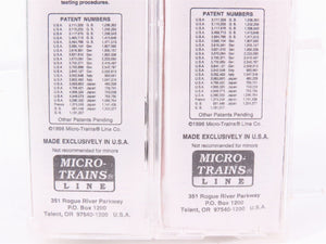 N Scale Micro-Trains MTL Special Run LGVL/DMBM Railroad Box Car 2-Pack Sealed