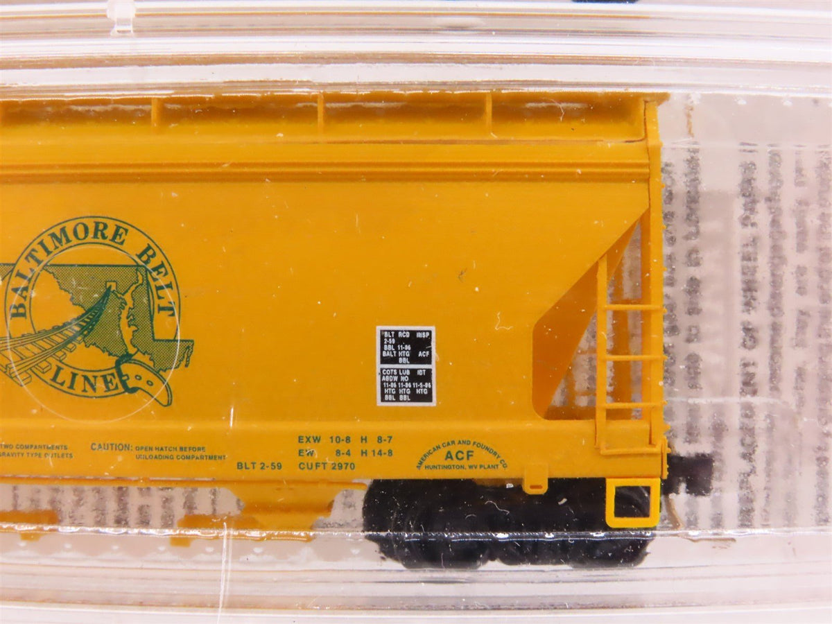 N Micro-Trains MTL Special Run BBL Baltimore Belt 2-Bay Hopper 2-Pack Sealed