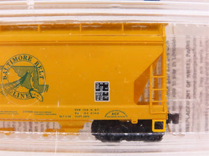 N Micro-Trains MTL Special Run BBL Baltimore Belt 2-Bay Hopper 2-Pack Sealed