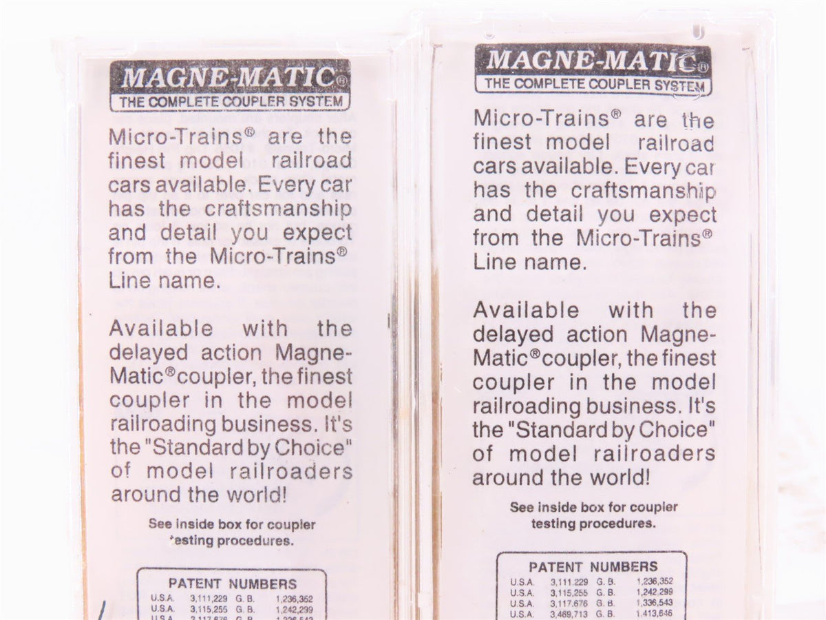 N Micro-Trains MTL Special Run BBL Baltimore Belt 2-Bay Hopper 2-Pack Sealed