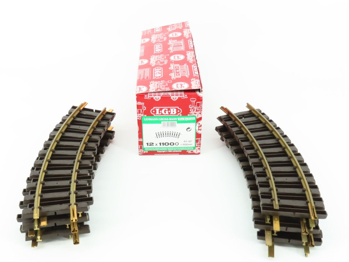 G Scale LGB 11000 12 Curved R600mm 30 Degree Track Pieces