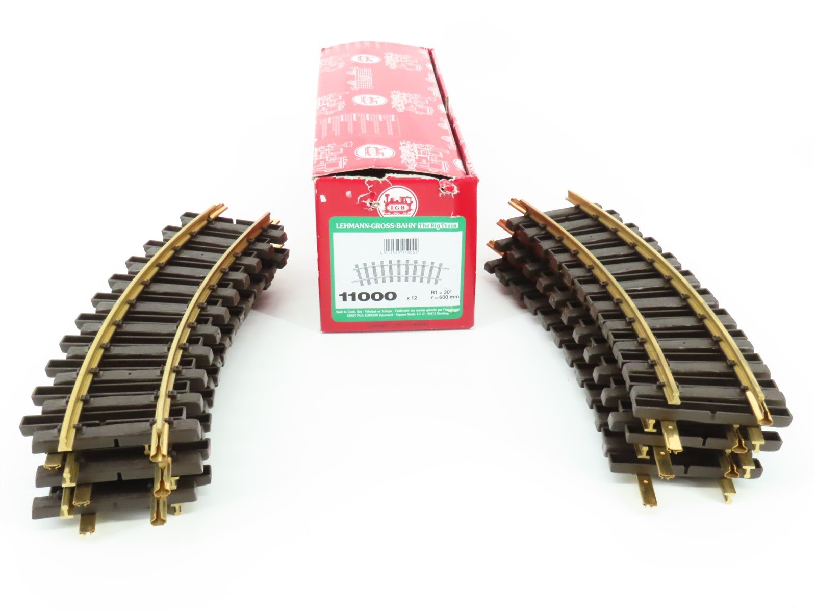 G Scale LGB 11000 12 Curved R600mm 30 Degree Track Pieces