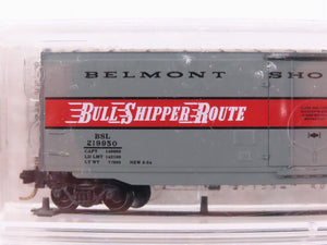 N Micro-Trains MTL Special Run BSL Bull Shipper Route Box Car 2-Pack Sealed