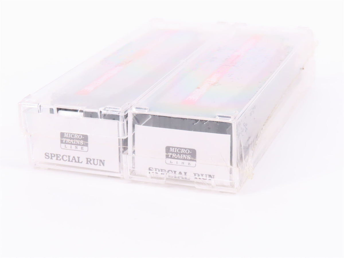 N Micro-Trains MTL Special Run BSL Bull Shipper Route Box Car 2-Pack Sealed