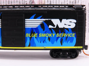 N Scale Micro-Trains MTL NSE 14-01 NS VGN Blue Smoky Service Single Door Box Car