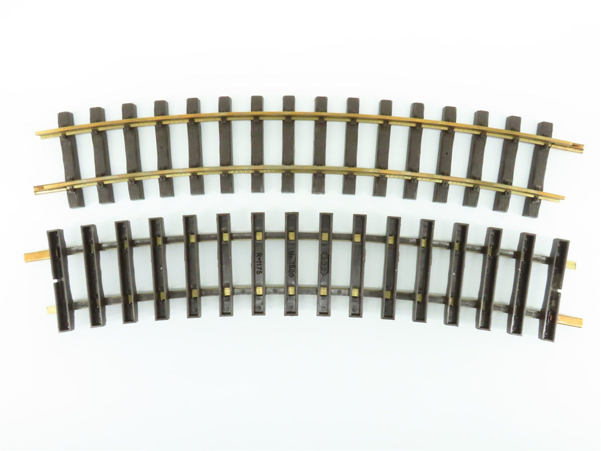 G Scale LGB 1600 12 Curved R3 22.5 Degree Track Pieces