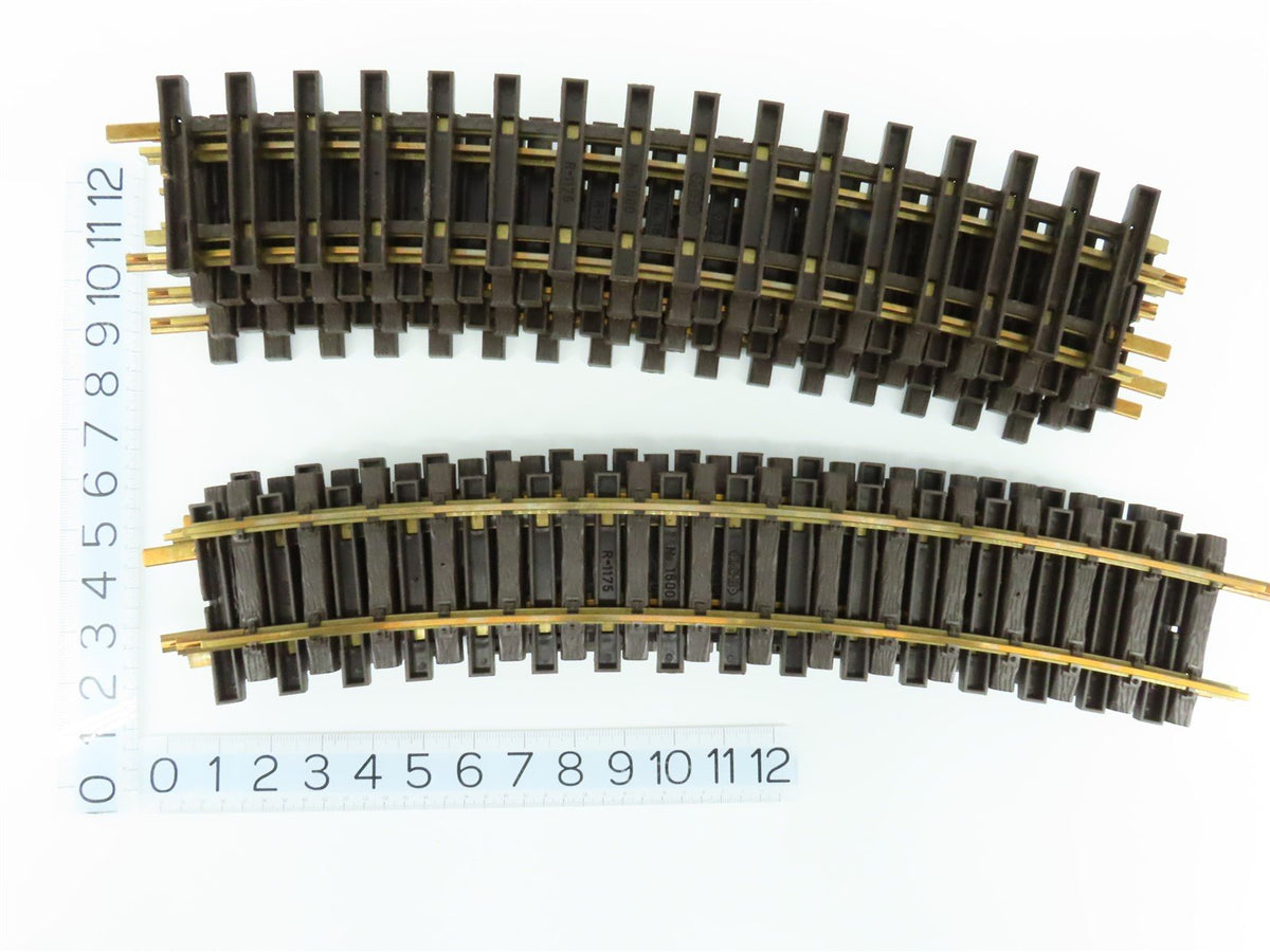 G Scale LGB 1600 12 Curved R3 22.5 Degree Track Pieces