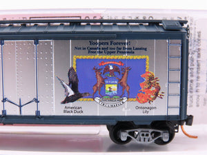 N Scale Micro-Trains MTL NSE 13-01 ON State of Ontonagon Plug Door Box Car #1858