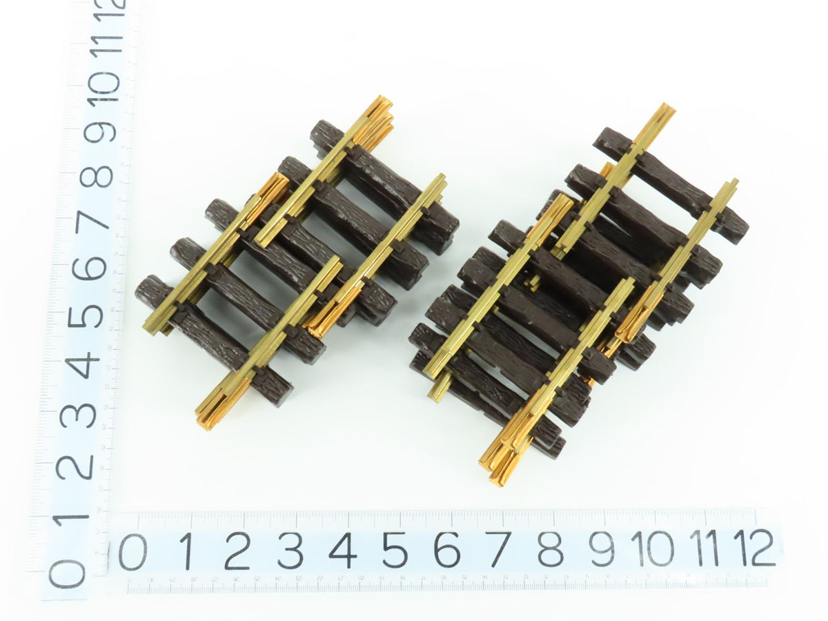 G Scale LGB 1008 12 Straight 81.5mm 3-1/4&quot; Track Pieces