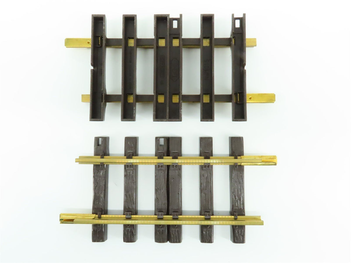 G Scale LGB 1015 12 Straight 150mm 6&quot; Track Pieces