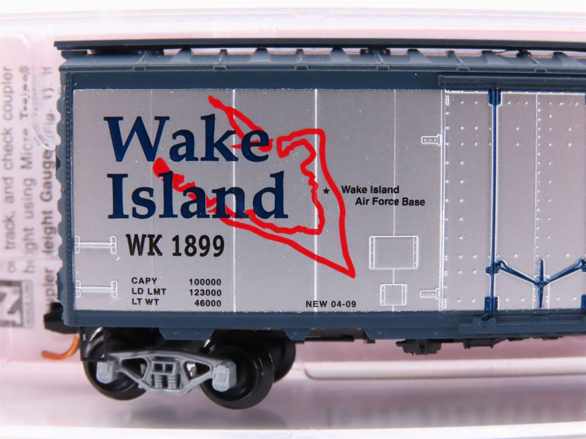 N Scale Micro-Trains MTL NSC 09-01 WK Wake Island 40&#39; Plug Door Box Car #1899