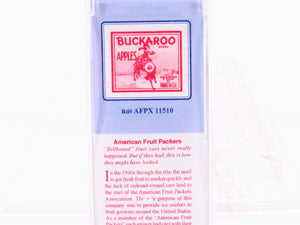 N Scale Micro-Trains MTL NSC 10-30 #15 AFPX Buckaroo Apples Reefer #11510